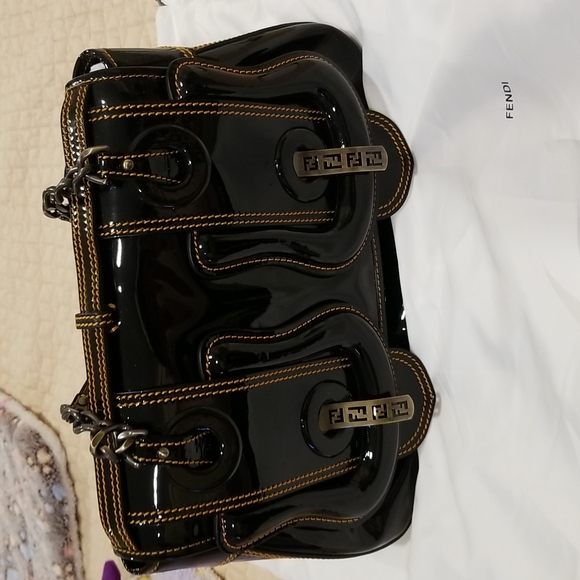 FENDI VINTAGE HANDBAG - Picture 4 of 8